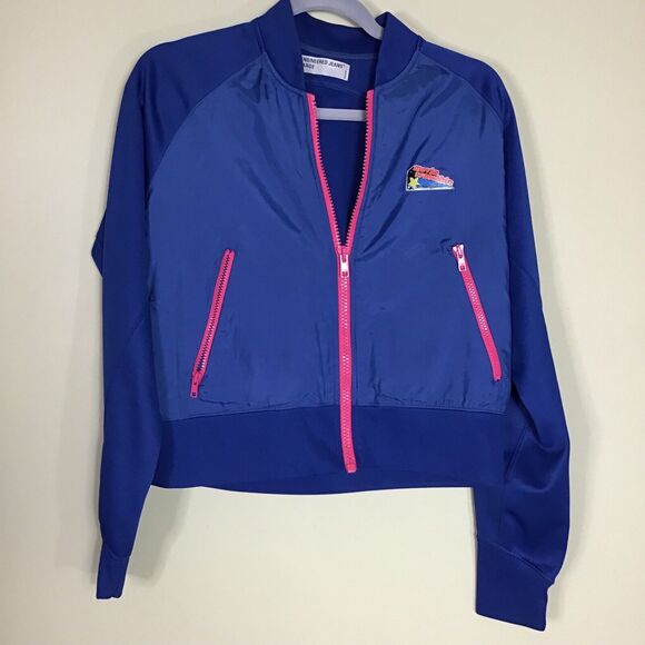 levi's vintage track jacket Women size M/ L (Runs Small) Sporty lightweight - Picture 1 of 12